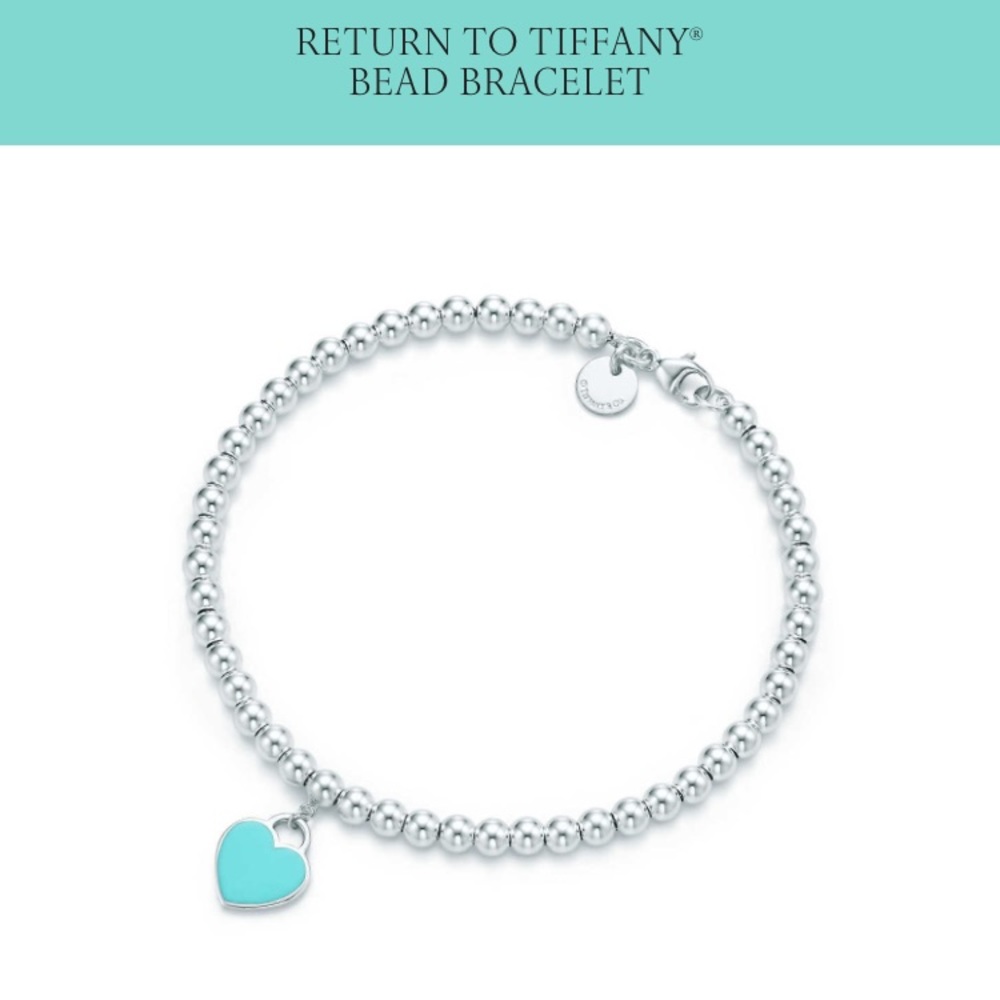 Return to Tiffany bead bracelet